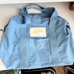 Jean Paul Gaultier Duffle Weekender Denim